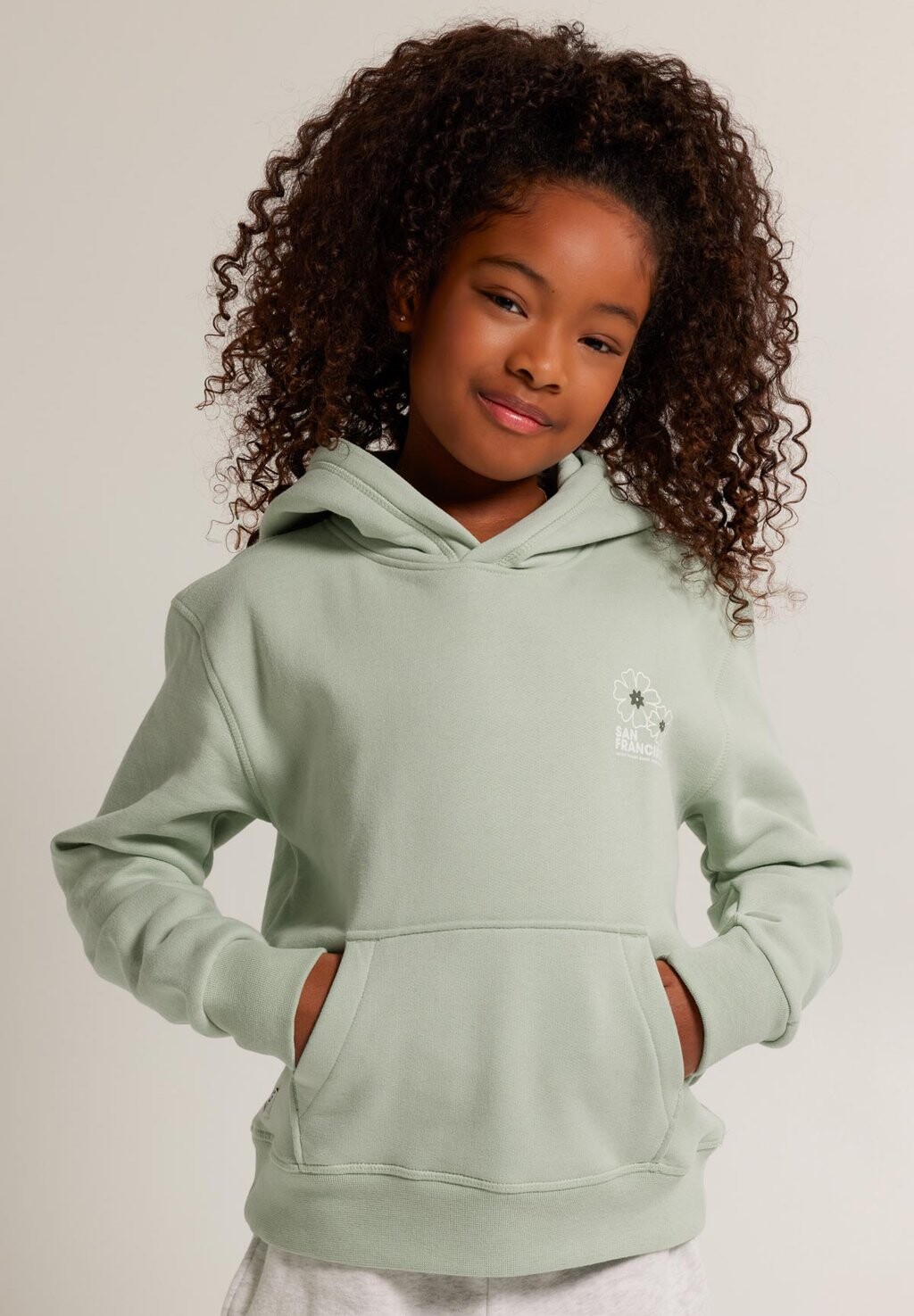 

Толстовка SHANNON JR America Today, цвет soft green