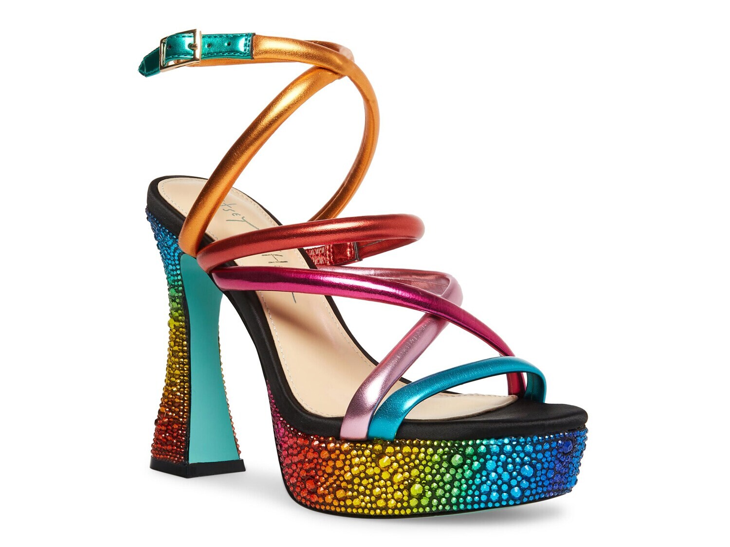 

Сандалии на платформе Betsey Johnson Maeve, мультиколор