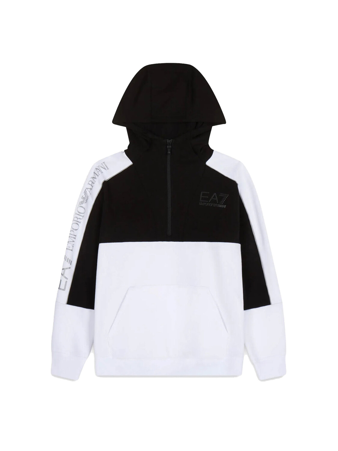 

EMPORIO ARMANI Athletic Толстовка Color Block Boy, белый/черный