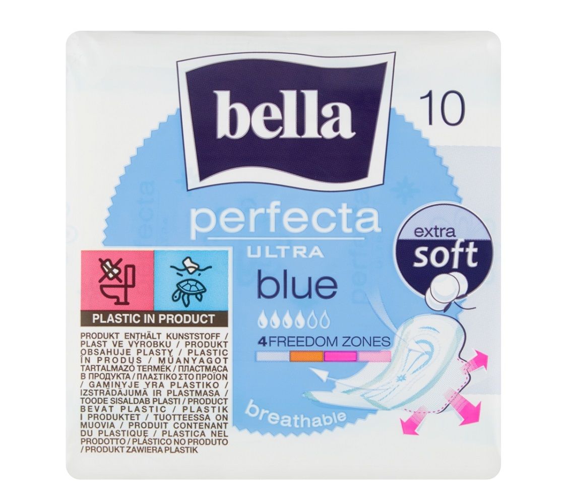 Гигиенические салфетки Bella Perfecta Ultra Blue фото