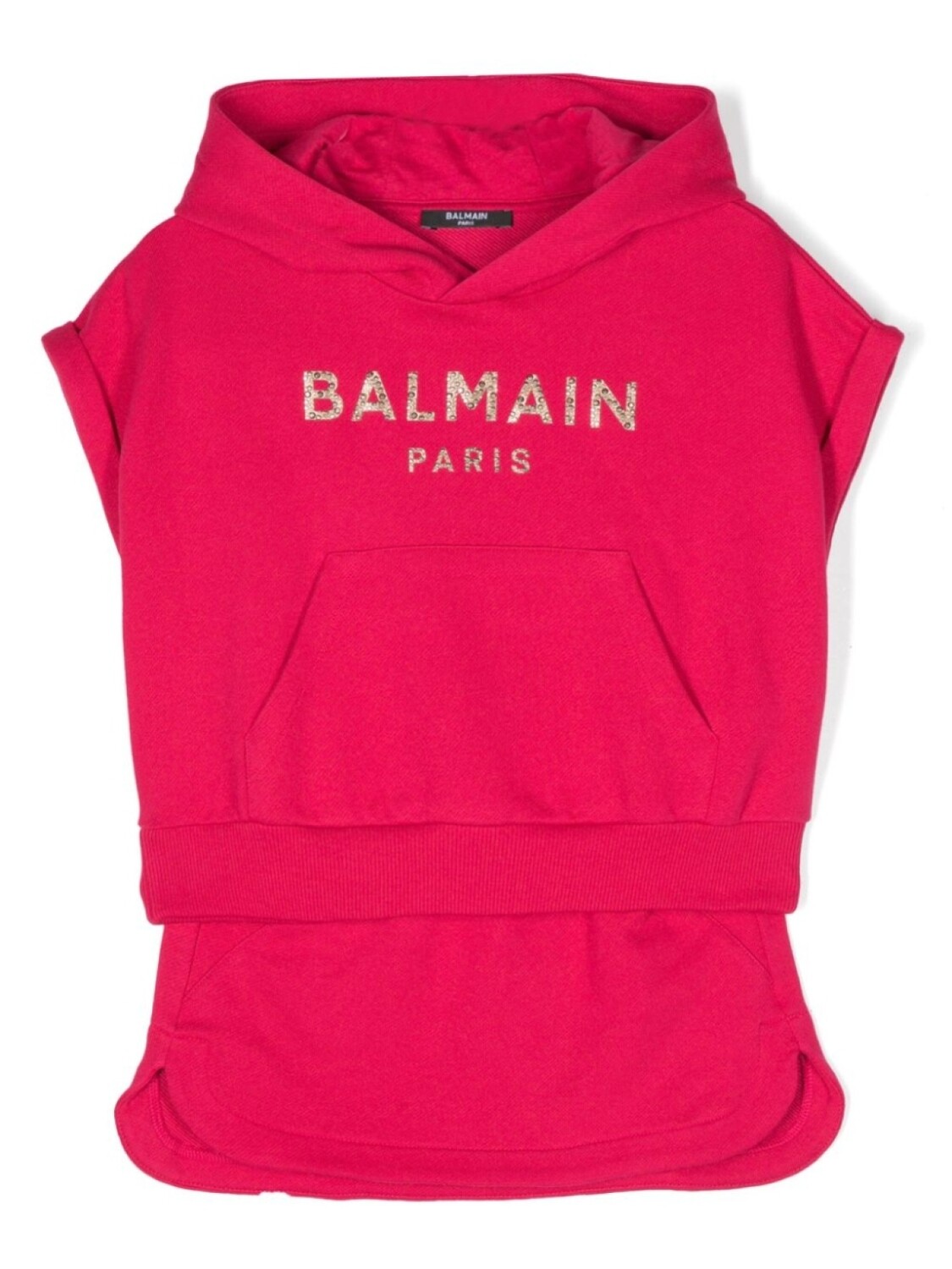 

Balmain Kids комплект из топа и юбки с логотипом, розовый