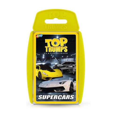 Настольная игра Supercars Top Trumps Classics