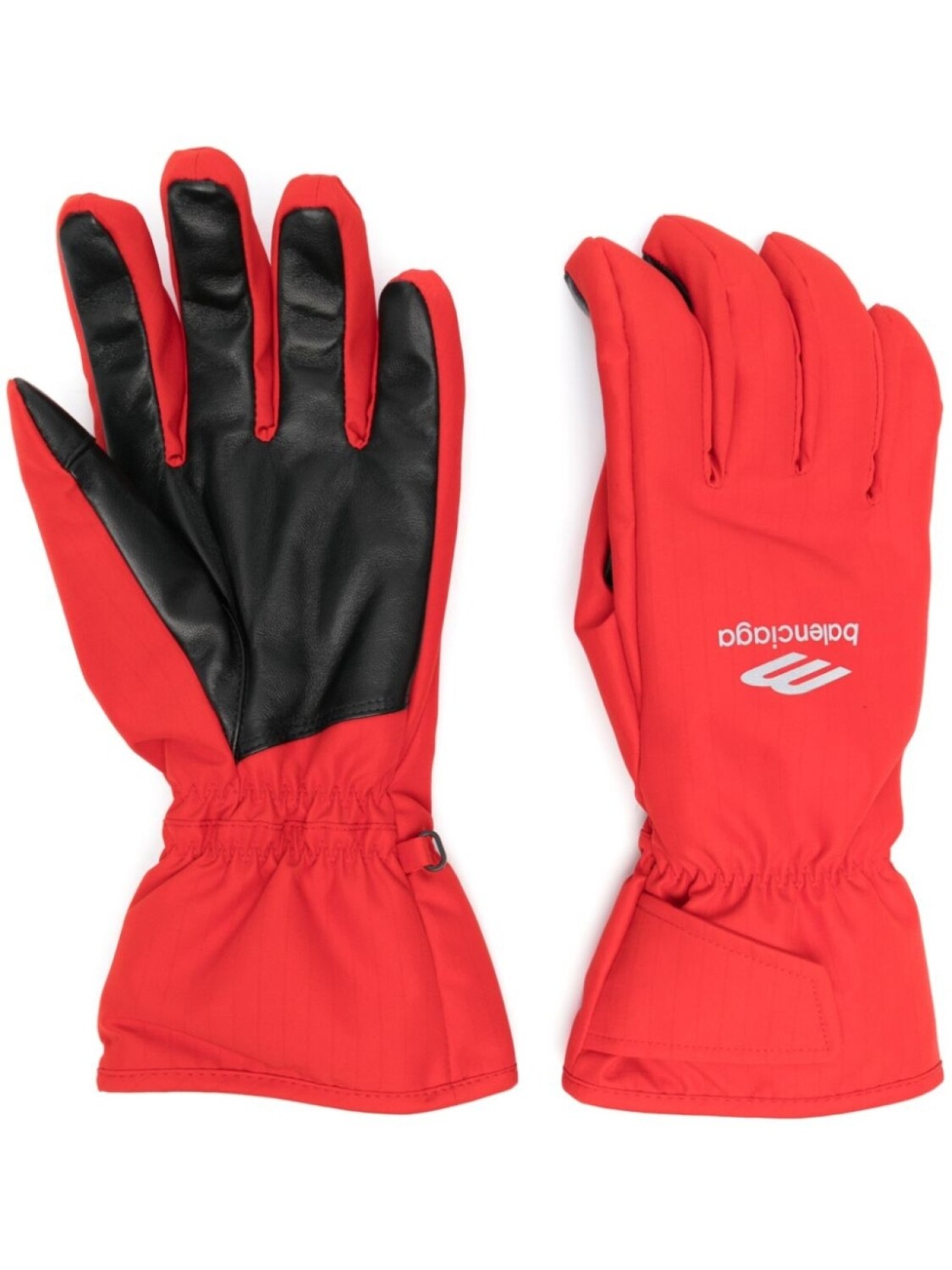 

Лыжные перчатки Balenciaga 3B Sports Icon, красный