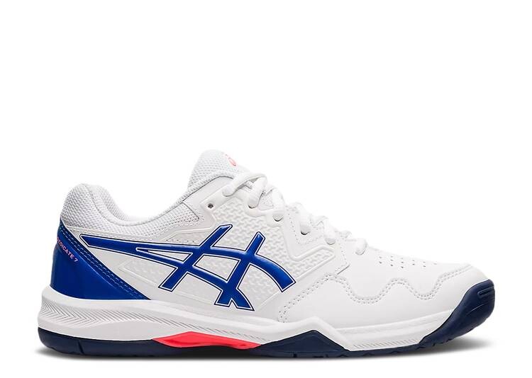 

Кроссовки ASICS WMNS GEL DEDICATE 7 'WHITE LAPIS LAZULI BLUE', белый