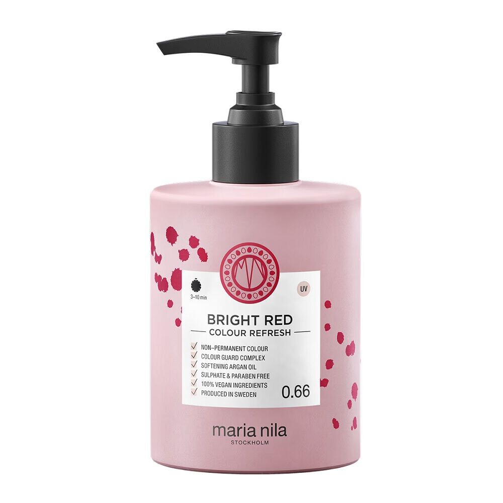 

Маска-краска для волос Maria Nila Colour Refresh Bright Red 0.66, 300 мл