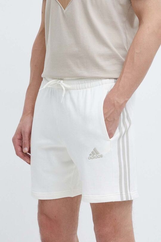 

Хлопковые шорты adidas, бежевый
