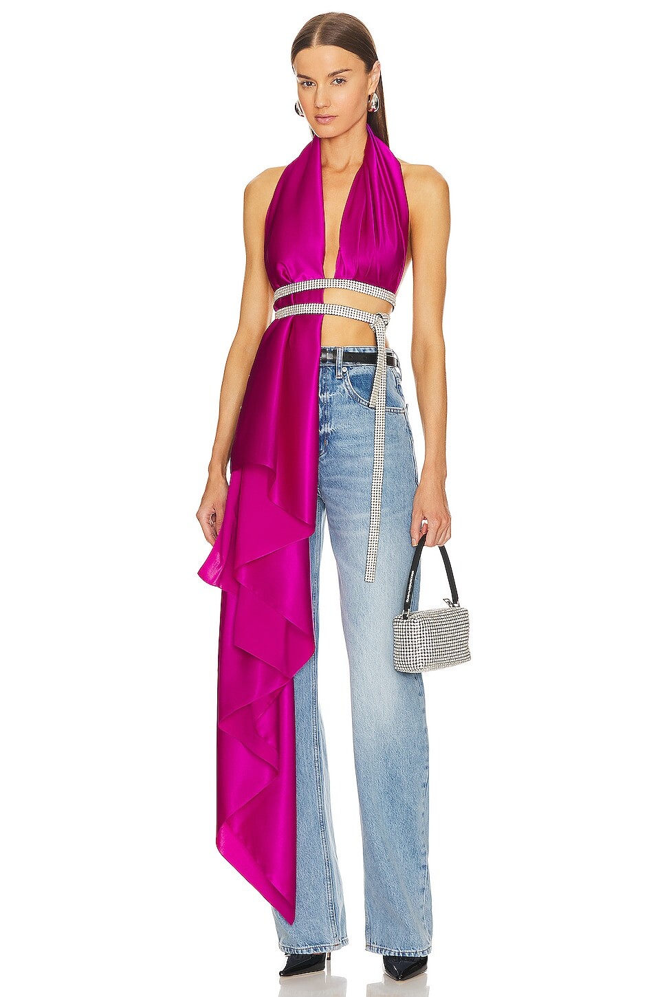 

Топ Nue Studio Bianca, цвет Fuchsia Pink