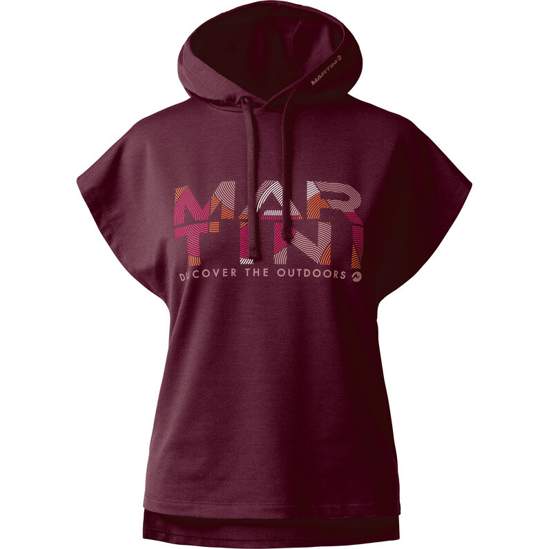 

Женская толстовка с капюшоном Martini Sportswear, фиолетовый