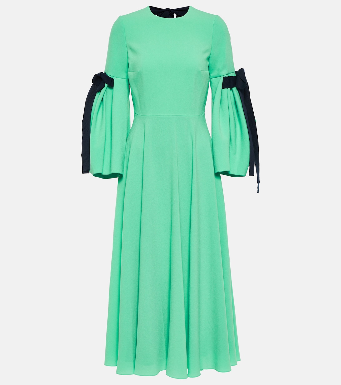 Платье миди Perdita из крепа ROKSANDA, зеленый