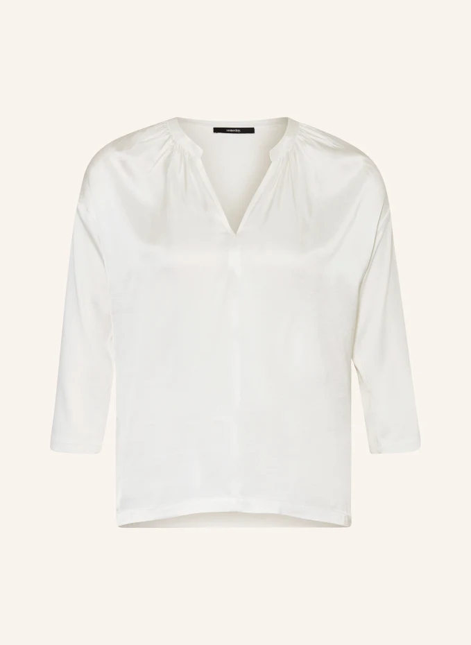Блузка-рубашка kalista из микса материалов Someday, экрю