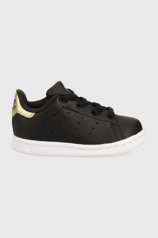 Детские кроссовки Stan Smith El I adidas Originals, черный