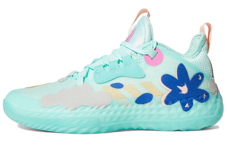 

Мужской баскетбольные кроссовки Adidas Harden Vol.5 Clear Mint/Crew Yellow