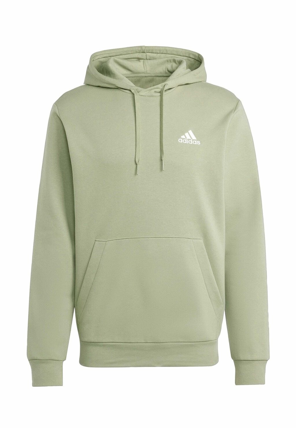 

Свитер с капюшоном ESSENTIALS FLEECE adidas, зеленый