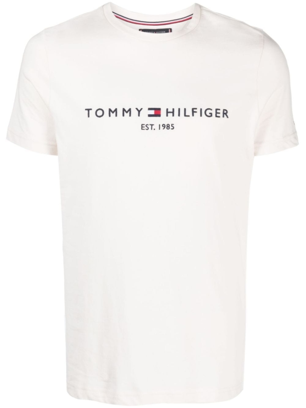 

Футболка с логотипом Tommy Hilfiger, бежевый