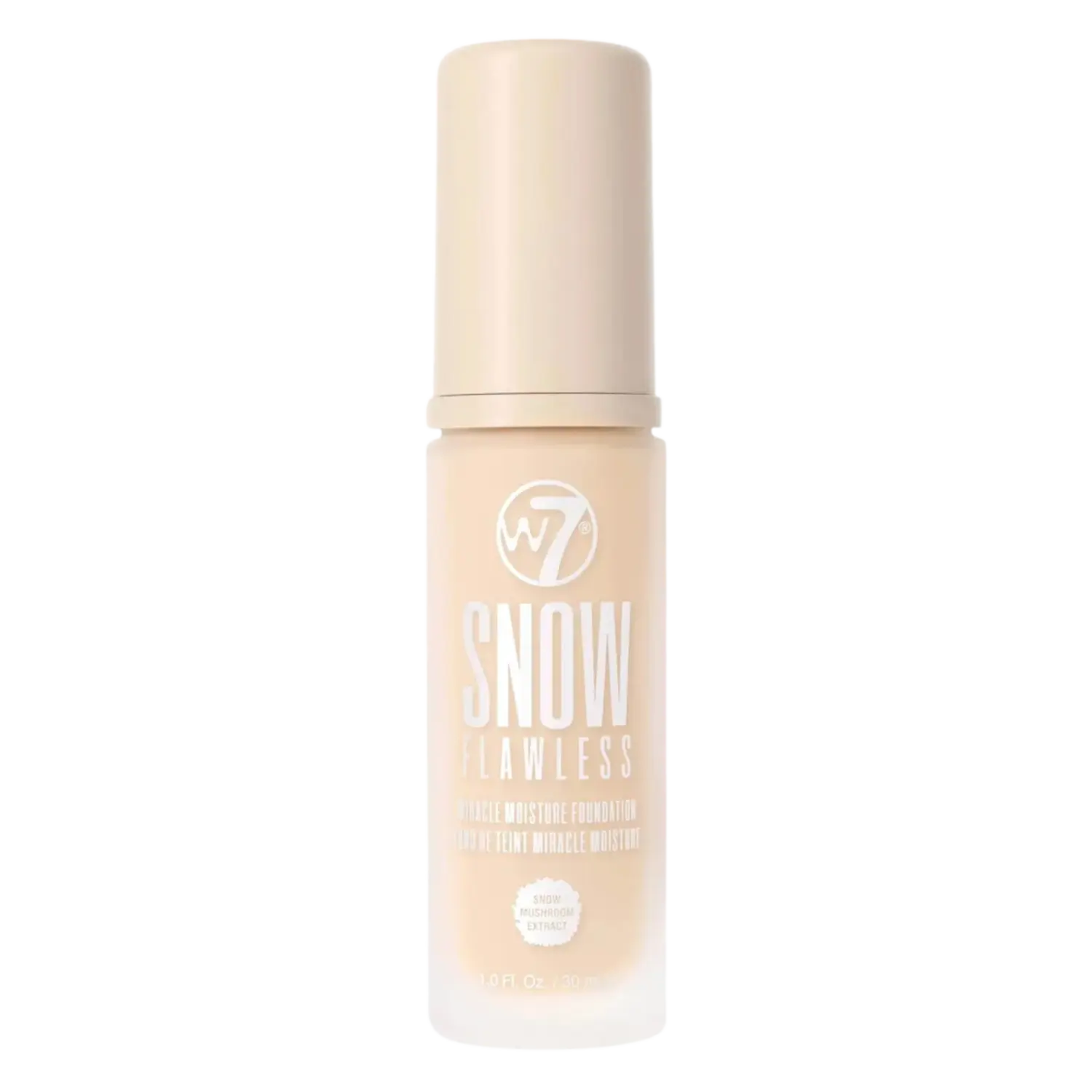 

Увлажняющий тональный крем для лица W7 Snow Flawless, 30 мл