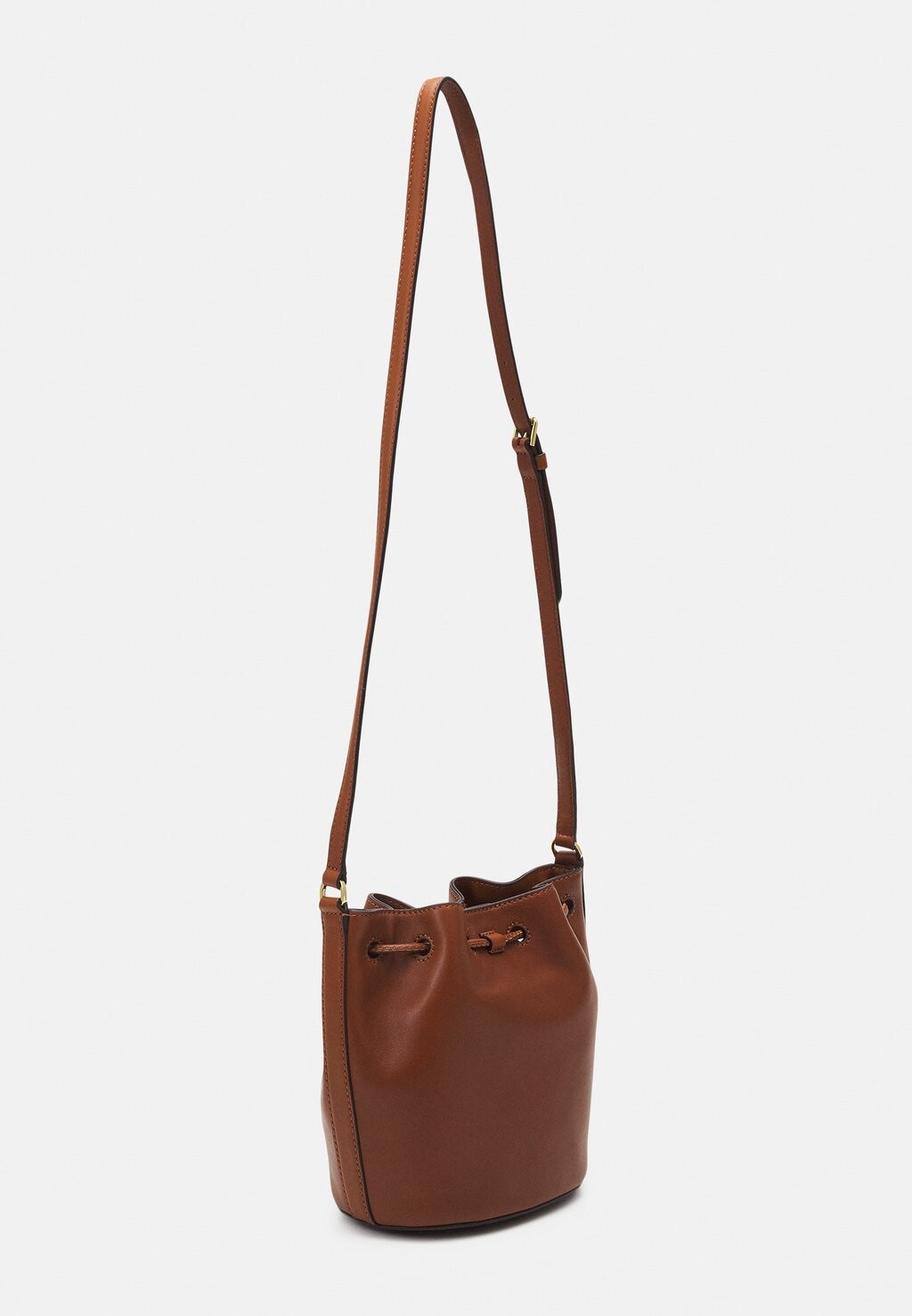 

Сумка через плечо LEATHER MEDIUM ANDIE DRAWSTRING BAG Ralph Lauren, цвет Tan