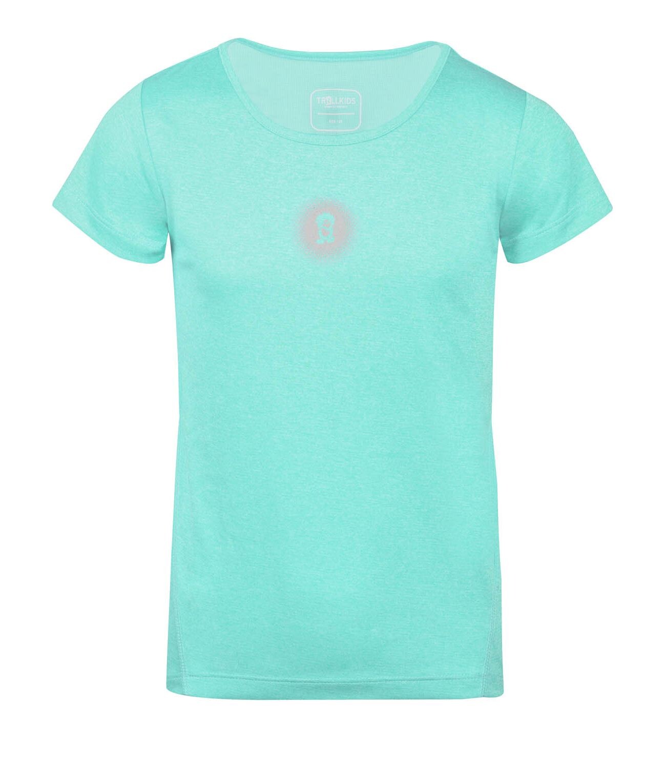 

Спортивная футболка Trollkids Funktionsshirt Preikestolen, цвет Minzgrün/Marineblau
