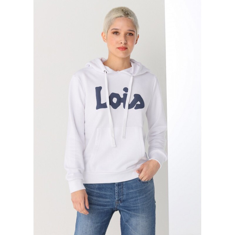 

Худи Lois Jeans 135259-46439-2220 Logo, белый