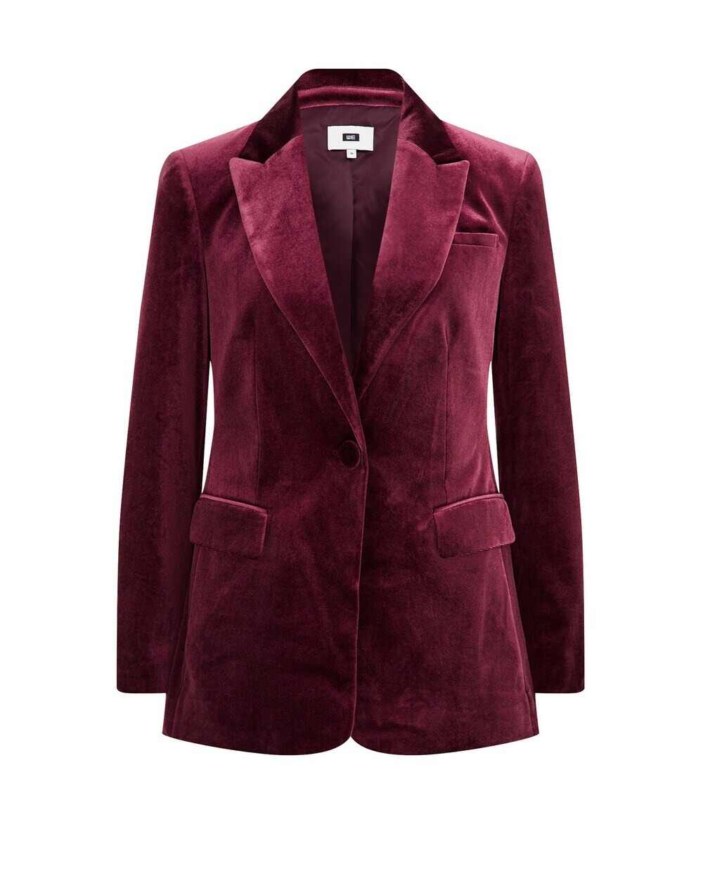 

Блейзер We Fashion, темно фиолетовый