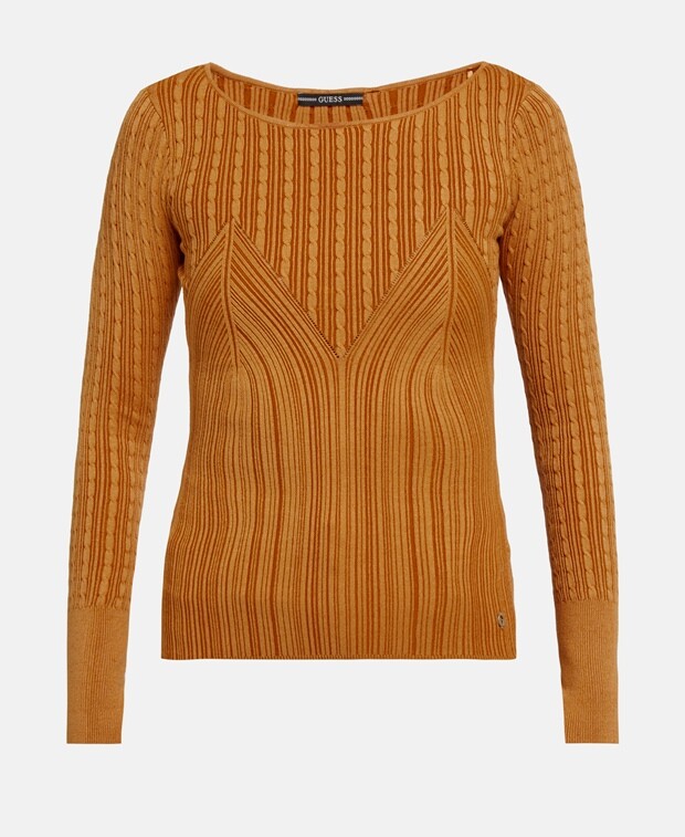 

Джемпер с длинными рукавами Guess, карамель