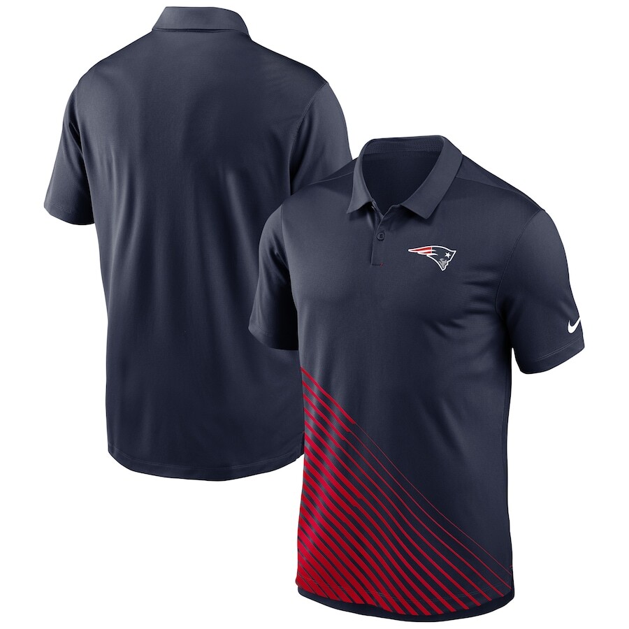 

Поло с коротким рукавом Nike New England Patriots, нави