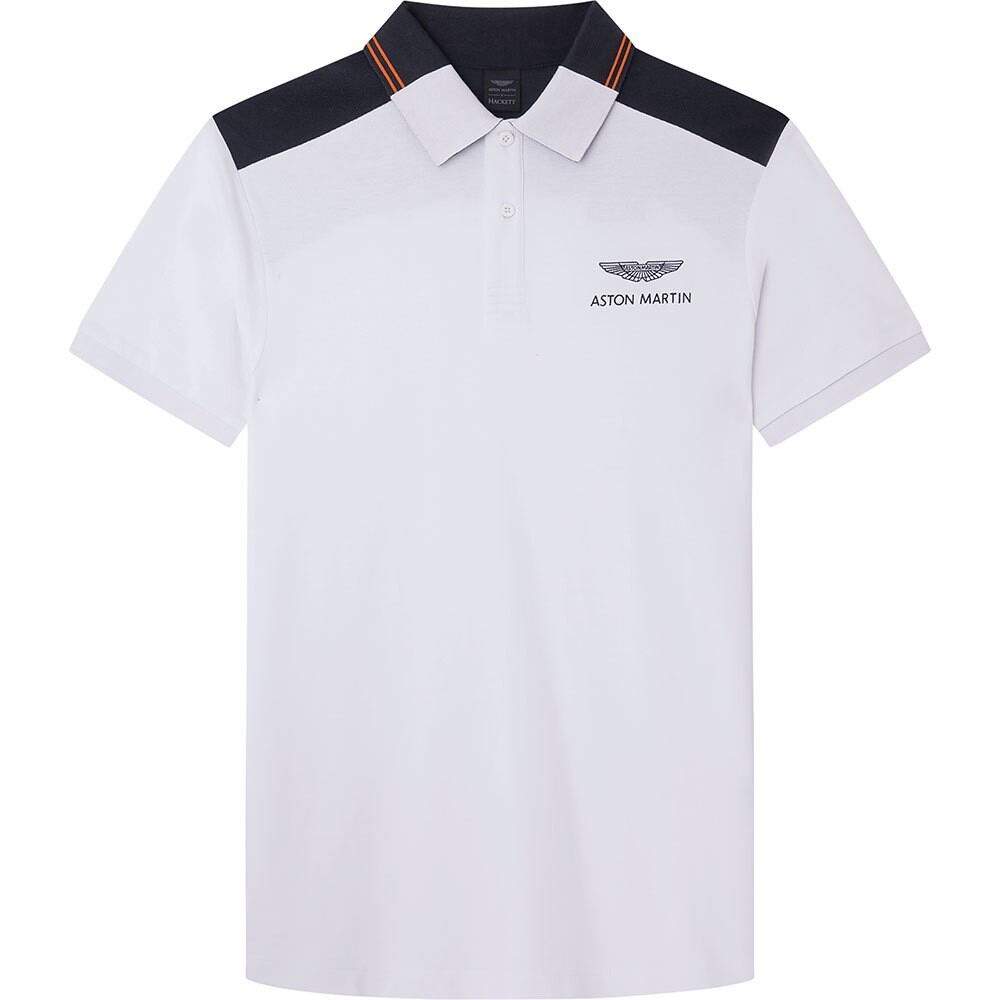 

Поло с коротким рукавом Hackett Amr Colour Block, белый