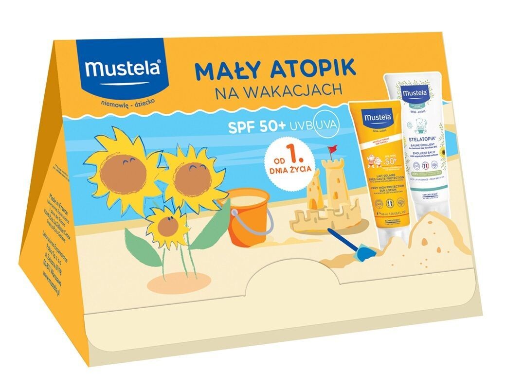 

Mustela Sun Mały Atopik na Wakacjach дермокосметический набор, 1 шт.