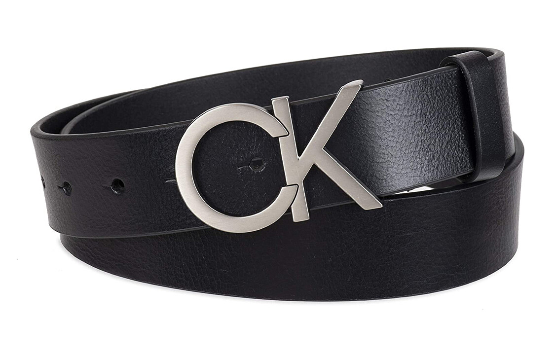 

Мужской ремень с логотипом CALVIN KLEIN черный