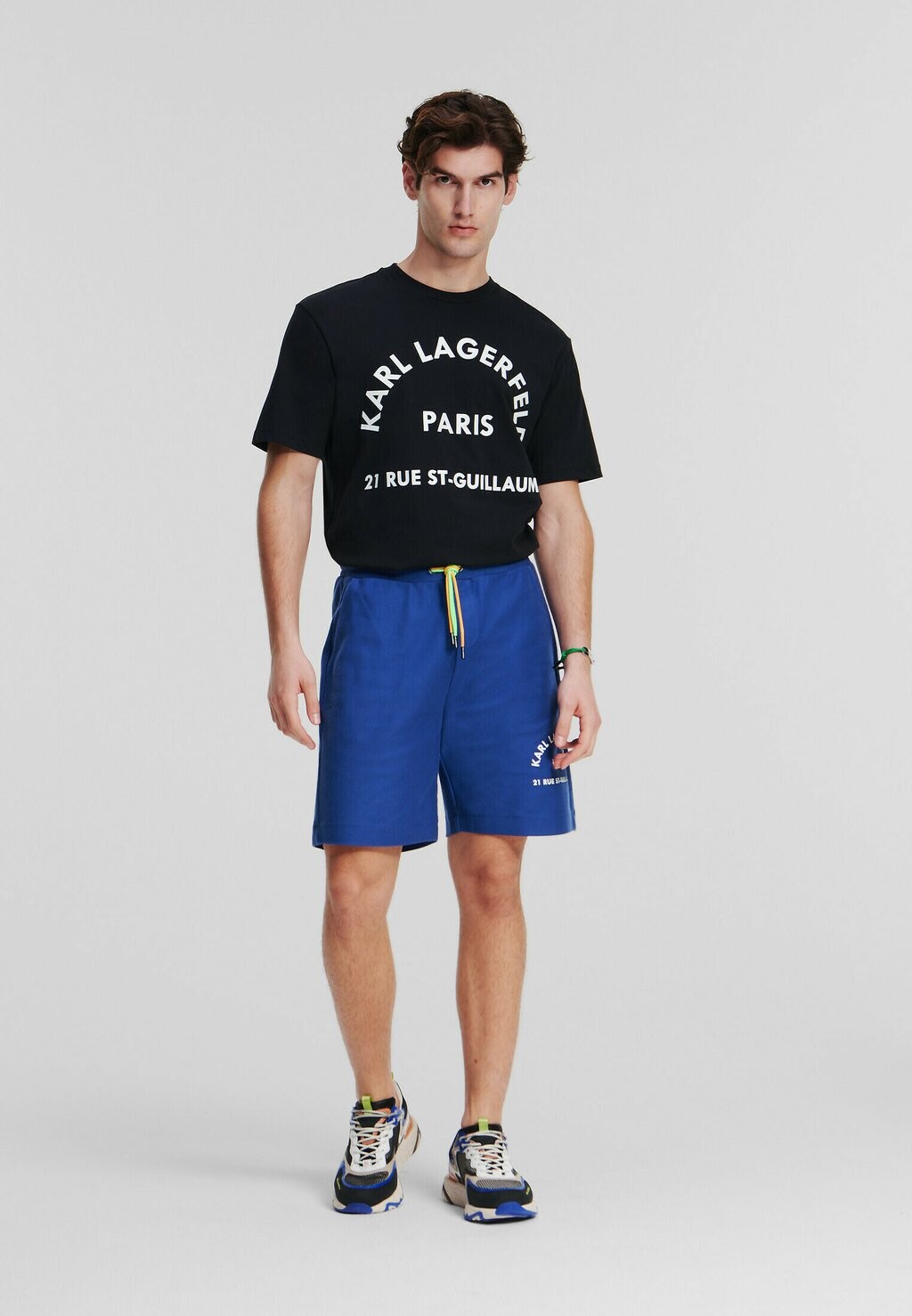 

Шорты RUE ST GUILLAUME ATHLEISURE KARL LAGERFELD, синий мазарин