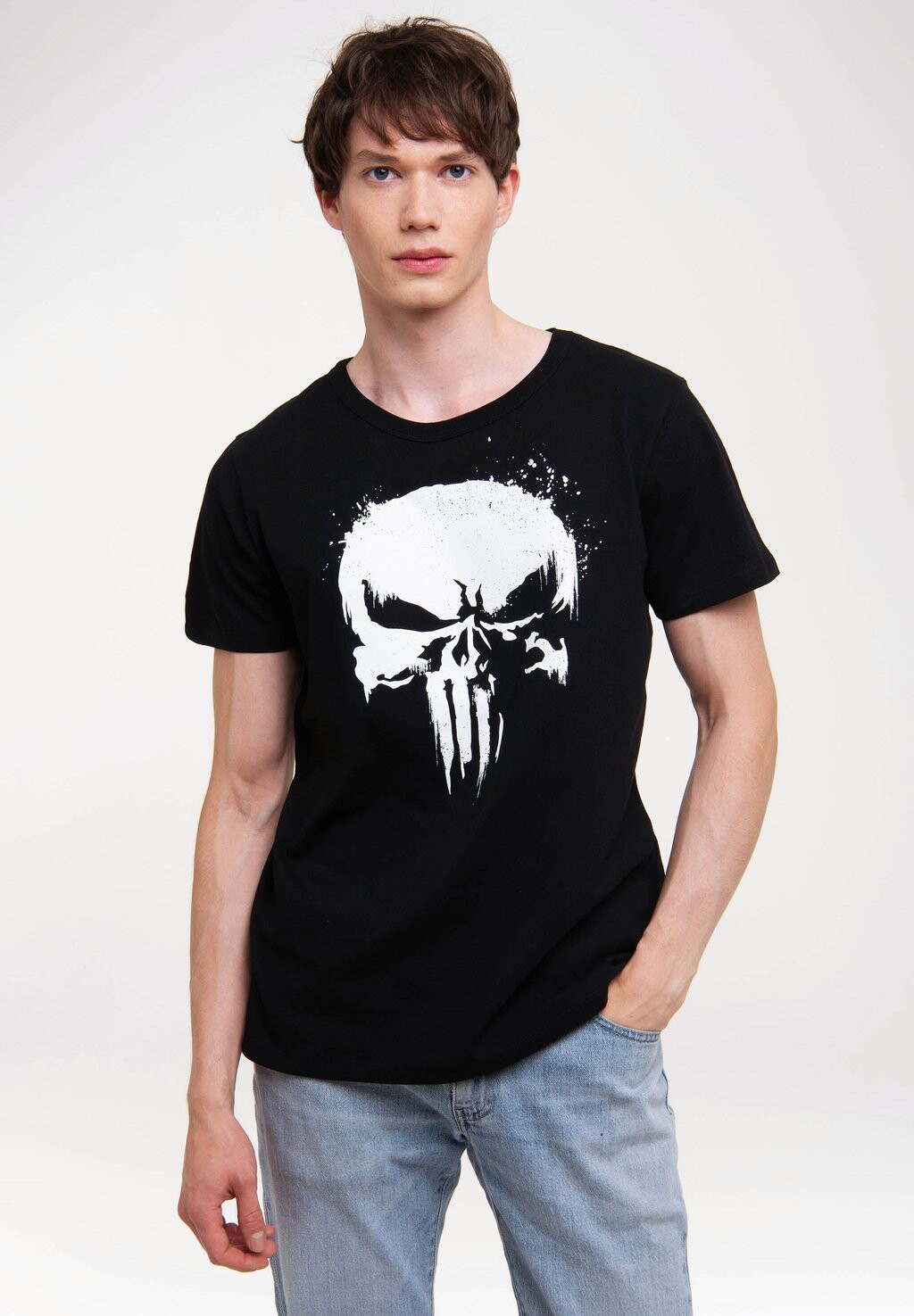 

Футболка с принтом LOGOSHIRT, черный