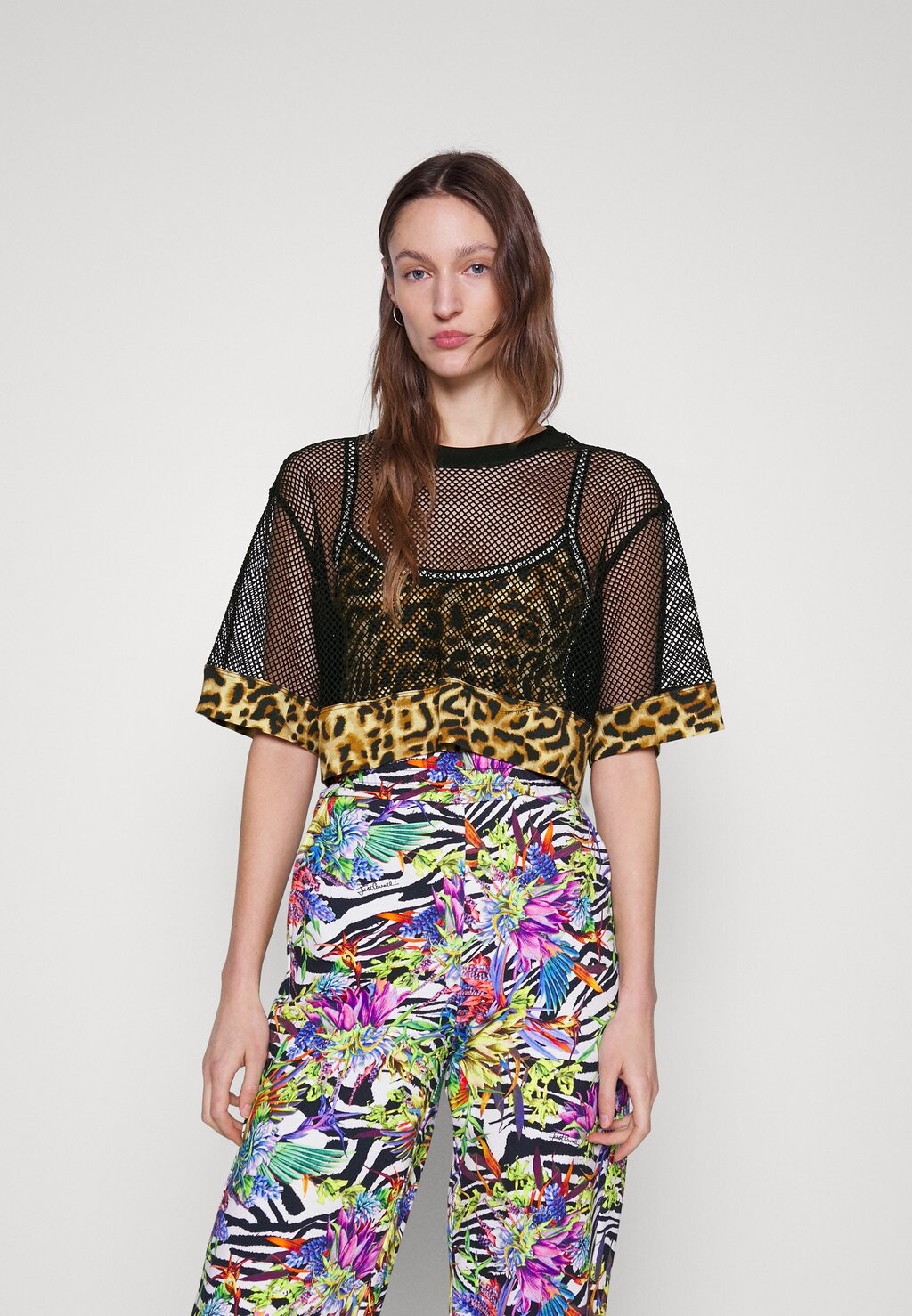 

Топ Just Cavalli, бежевый