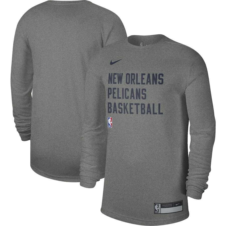 

Футболка с длинным рукавом Nike New Orleans Pelicans, серый