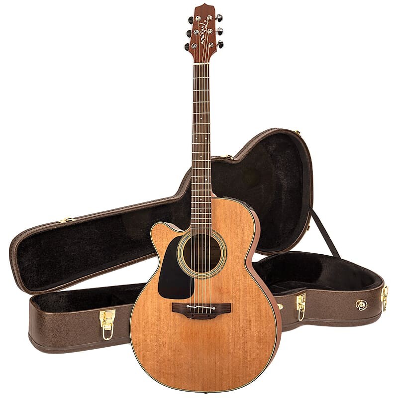 

Акустическая гитара Takamine P1NC LH NEX Cutaway Left-Handed Guitar w/ Case – Natural