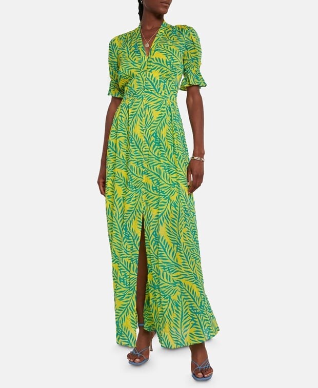 

Рубашка-платье Diane von Furstenberg, желтый