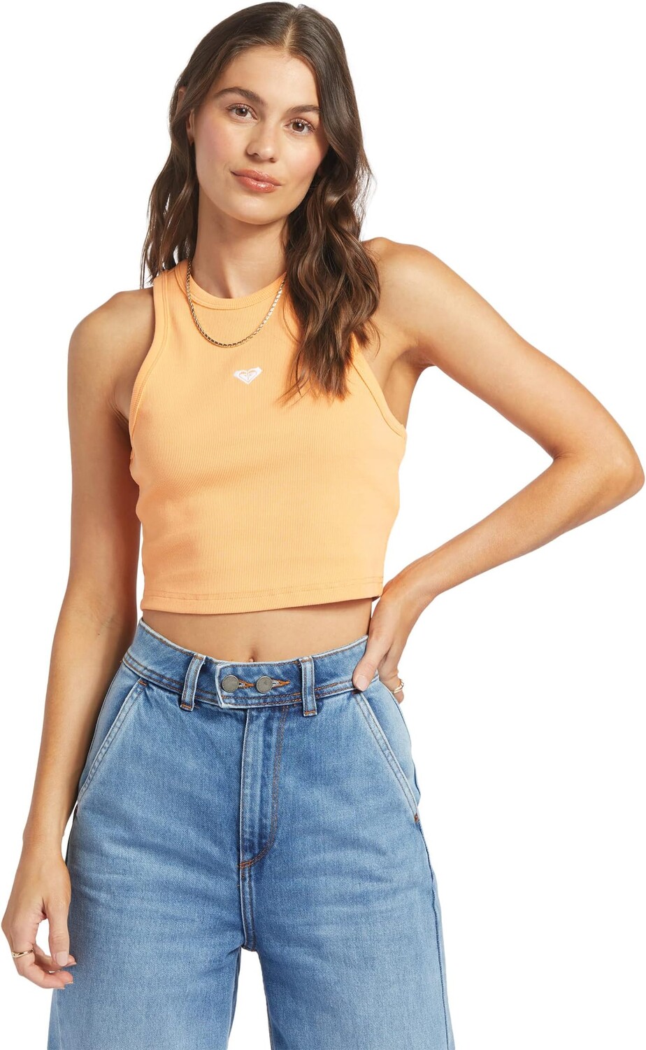 

Майка Bright Boardwalk Knit Tank Top Roxy, цвет Mock Orange