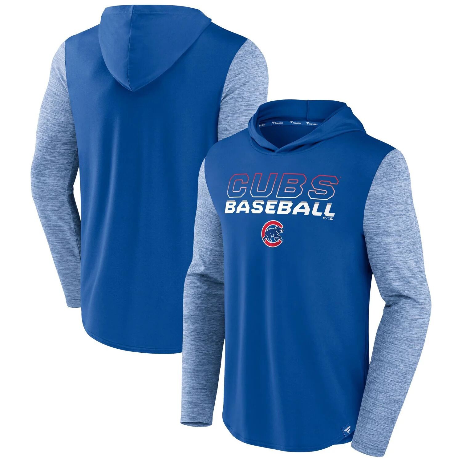 

Мужской пуловер с капюшоном Fanatics Royal Chicago Cubs Future Talent Transitional