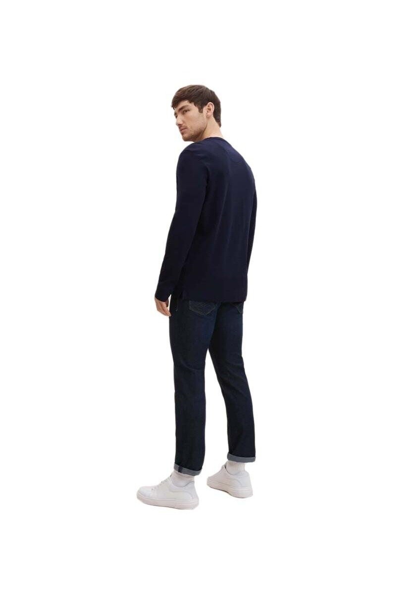 

Рубашка с длинным рукавом HENLEY LANGARM TOM TAILOR, цвет dunkelblau