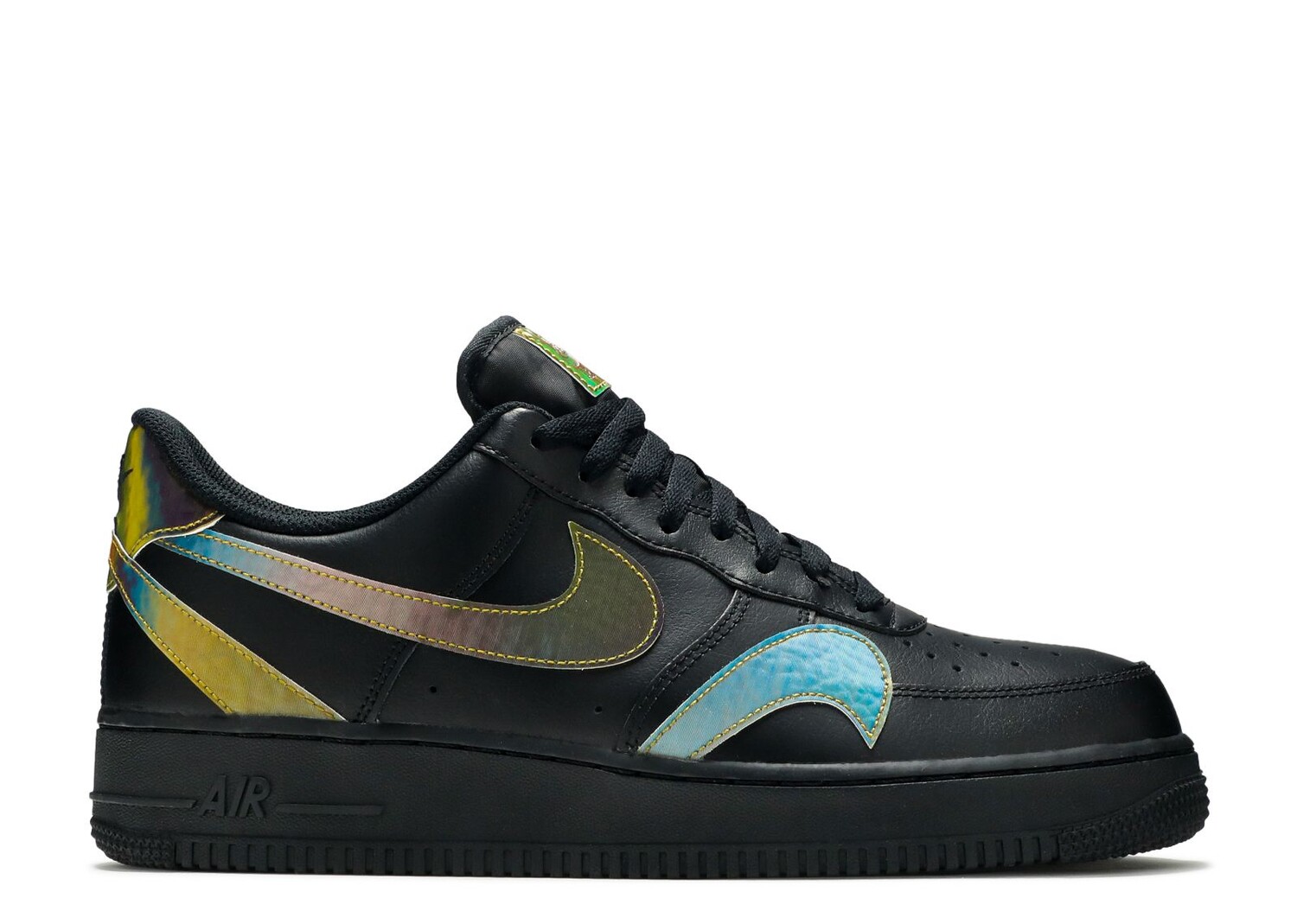 

Кроссовки Nike Air Force 1 Low 'Misplaced Swoosh - Black', черный