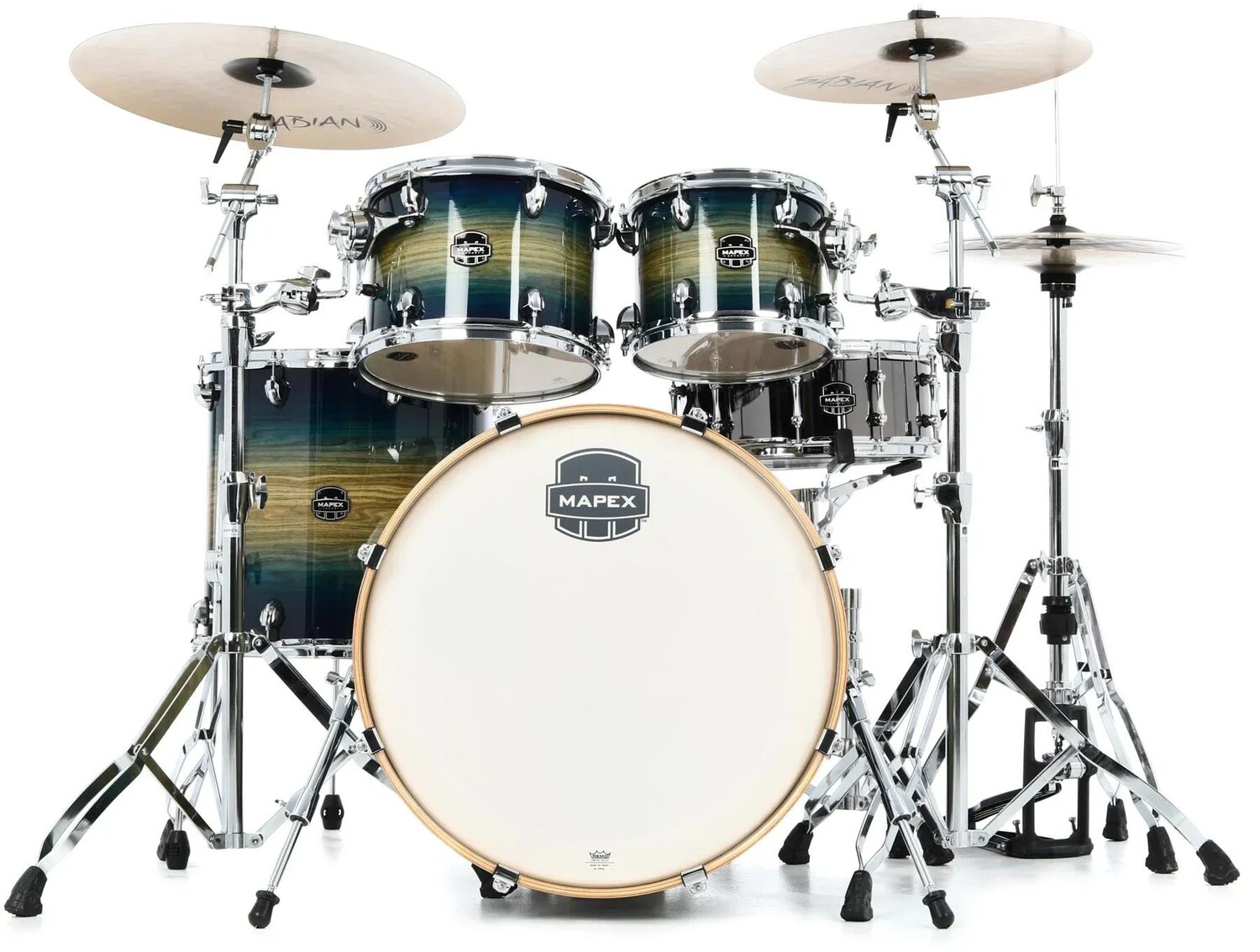 

Набор из 5 каменных ракушек Mapex Armory — Rainforest Burst