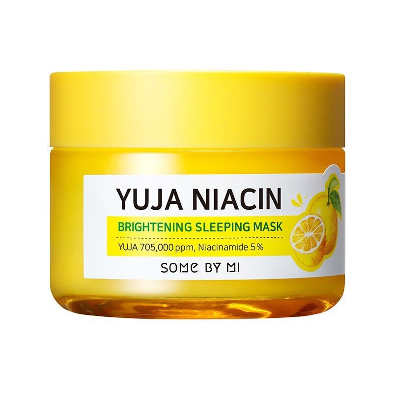 

Осветляющая и увлажняющая маска для лица на ночь Some By Mi Yuja Niacin, 60г