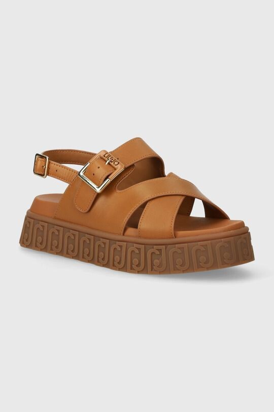 

LOVELY SANDAL1 кожаные сандалии Liu Jo, коричневый