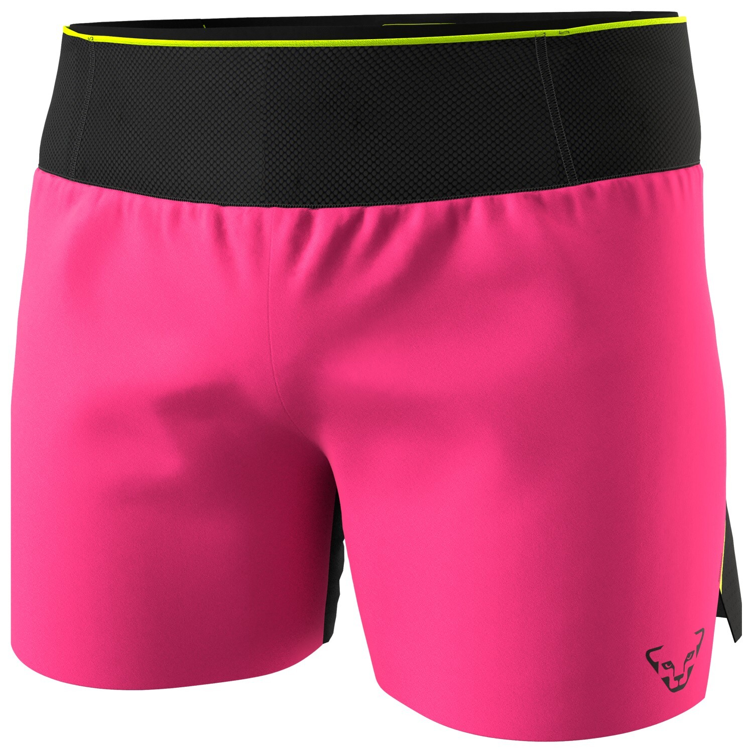 Шорты для бега Dynafit DNA 2/1 Split Shorts, цвет Pink Glo/0910