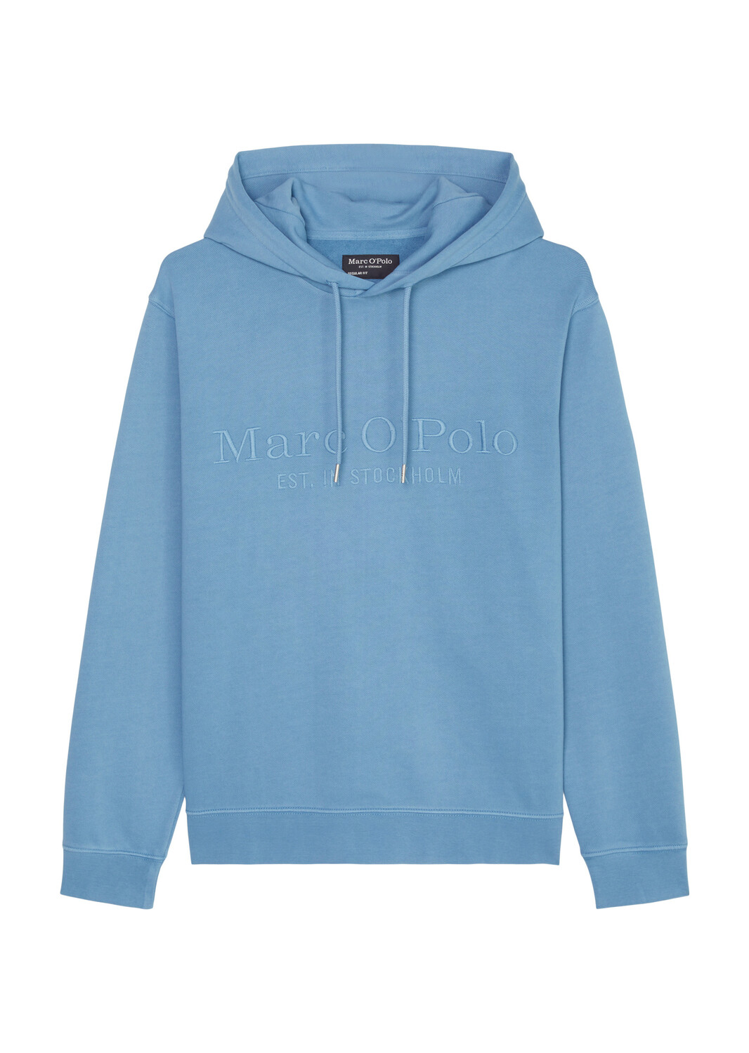 

Толстовка Marc O'Polo Hoodie regular, цвет wedgewood