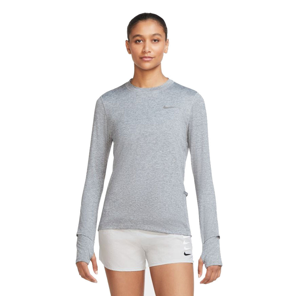 

Спортивный топ Nike Element Running Crew, серый