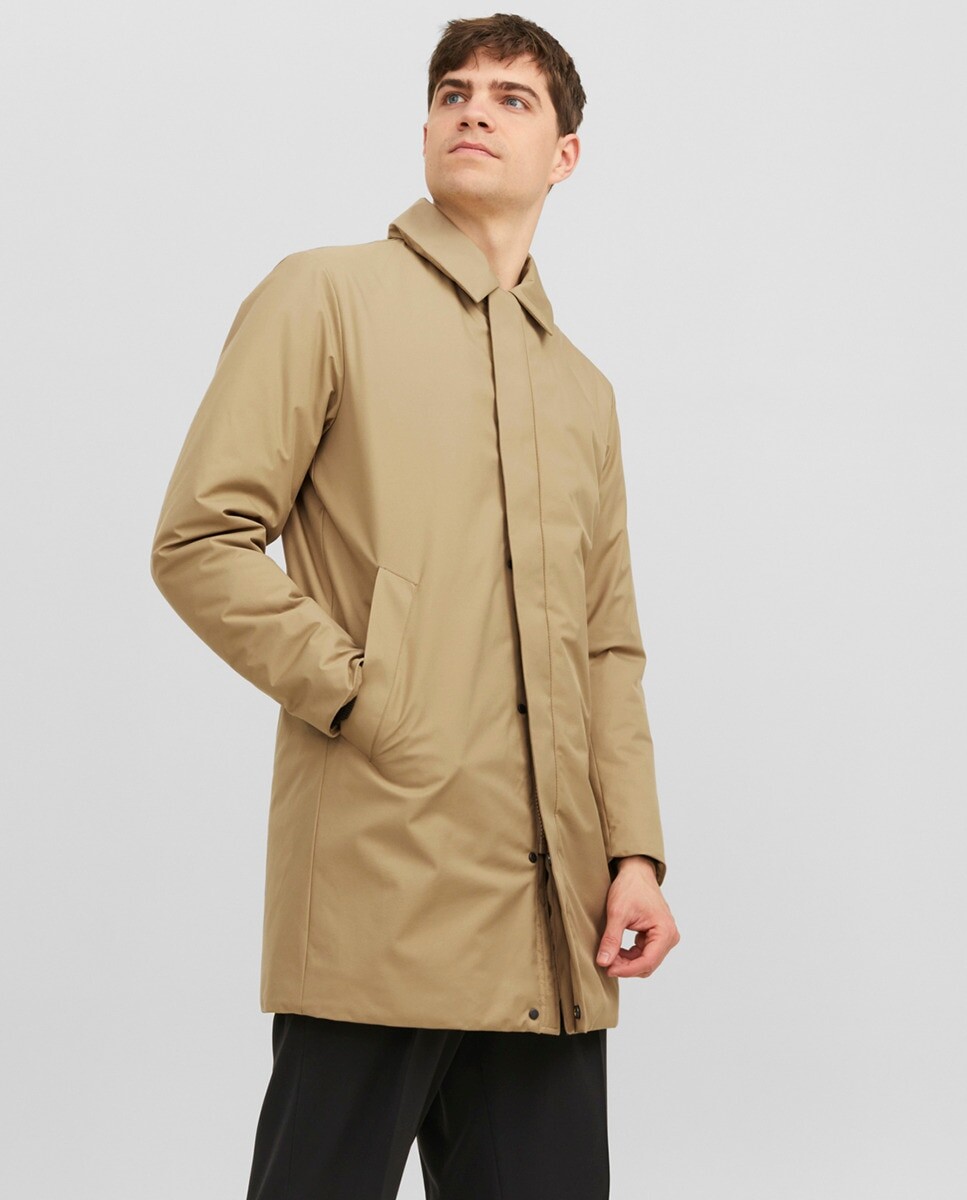 

Мужское пальто Jack & Jones, бежевый