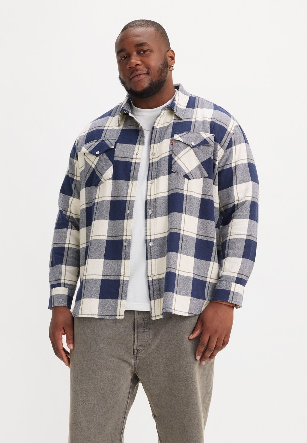 

Рубашка Big Relaxed Fit Western Levi's, цвет gough naval academy