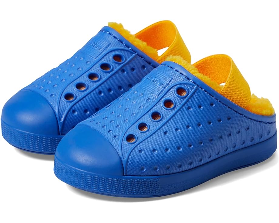 Кроссовки Native Shoes Jefferson Cozy, цвет UV Blue/UV Blue/Spicy Yellow