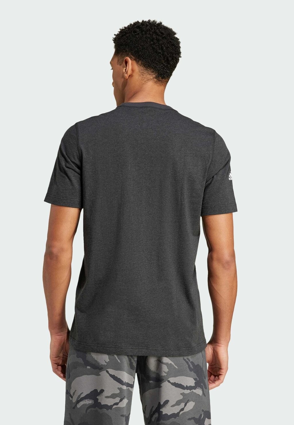 

Принт на футболке ALL BLACKS MÉLANGE adidas, черный