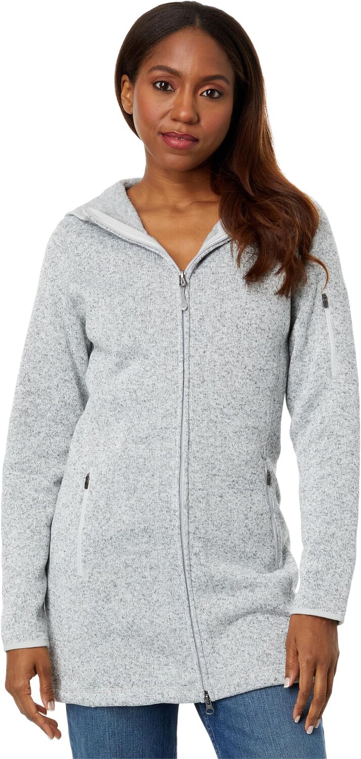 

Куртка Sweater Fleece Coat L.L.Bean, цвет Pewter