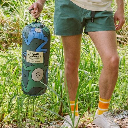 

Одеяло для лагеря из переработанных материалов Great Outdoors Parks Project, зеленый